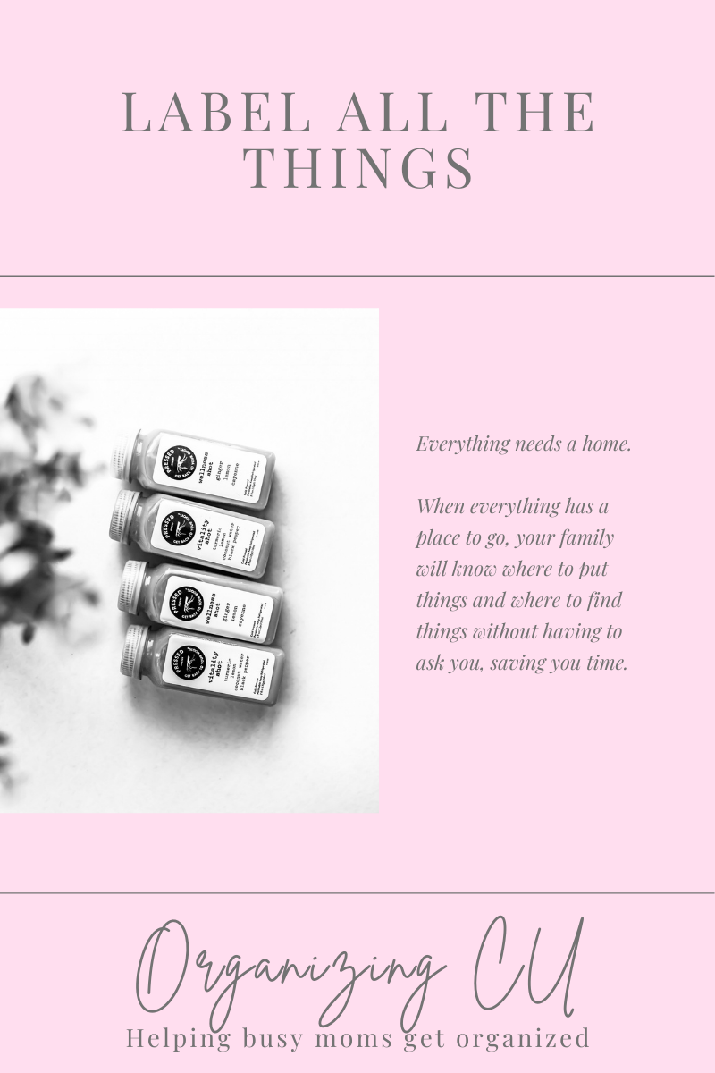 Label All the Things | Organizing CU
